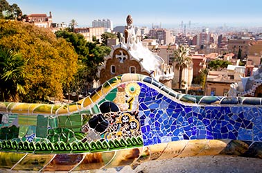 barcelona park guell